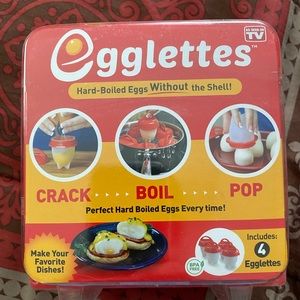 As seen on tv... egglettes, never opened